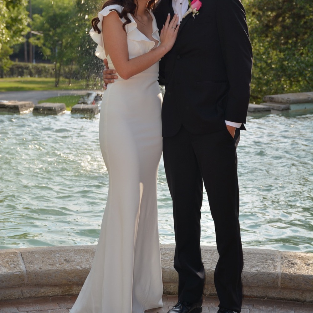 My white prom dress